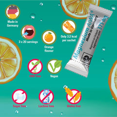 T&D AIWA stickpack opened for quick, water-free use.