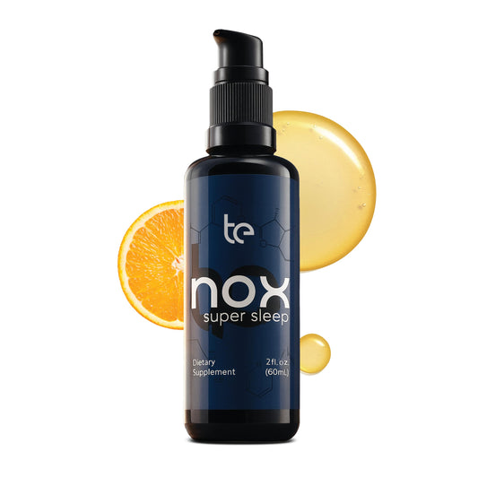 TE USA Nox Super Sleep bottle front view for nightly use.
