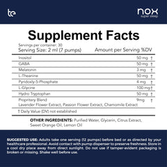 TE USA Nox Super Sleep on nightstand ready for bedtime.