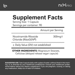 te nrXPRO daily-use packaging designed for easy routine
