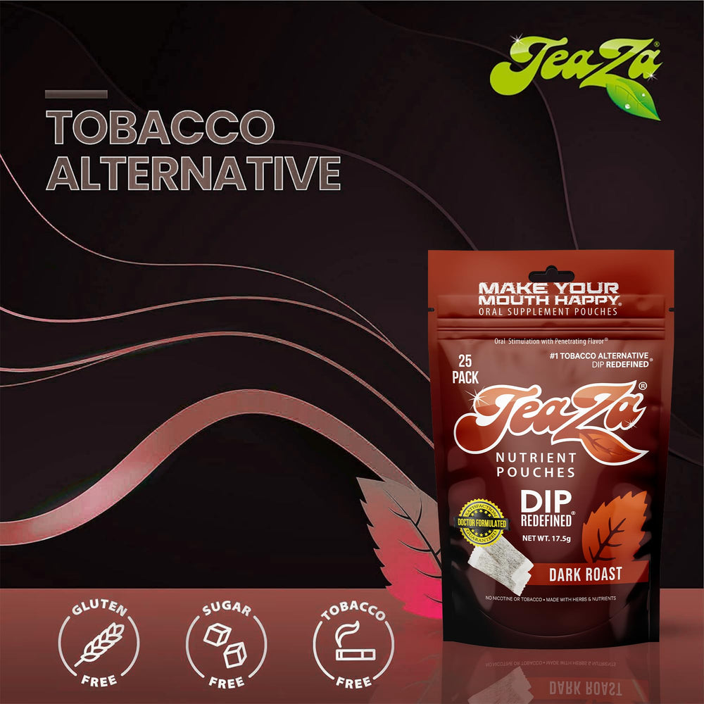 TeaZa Energy caffeine blend supports smooth energy without crashes.