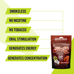 TeaZa Energy pop-it pouch provides quick flavor boost on the go.