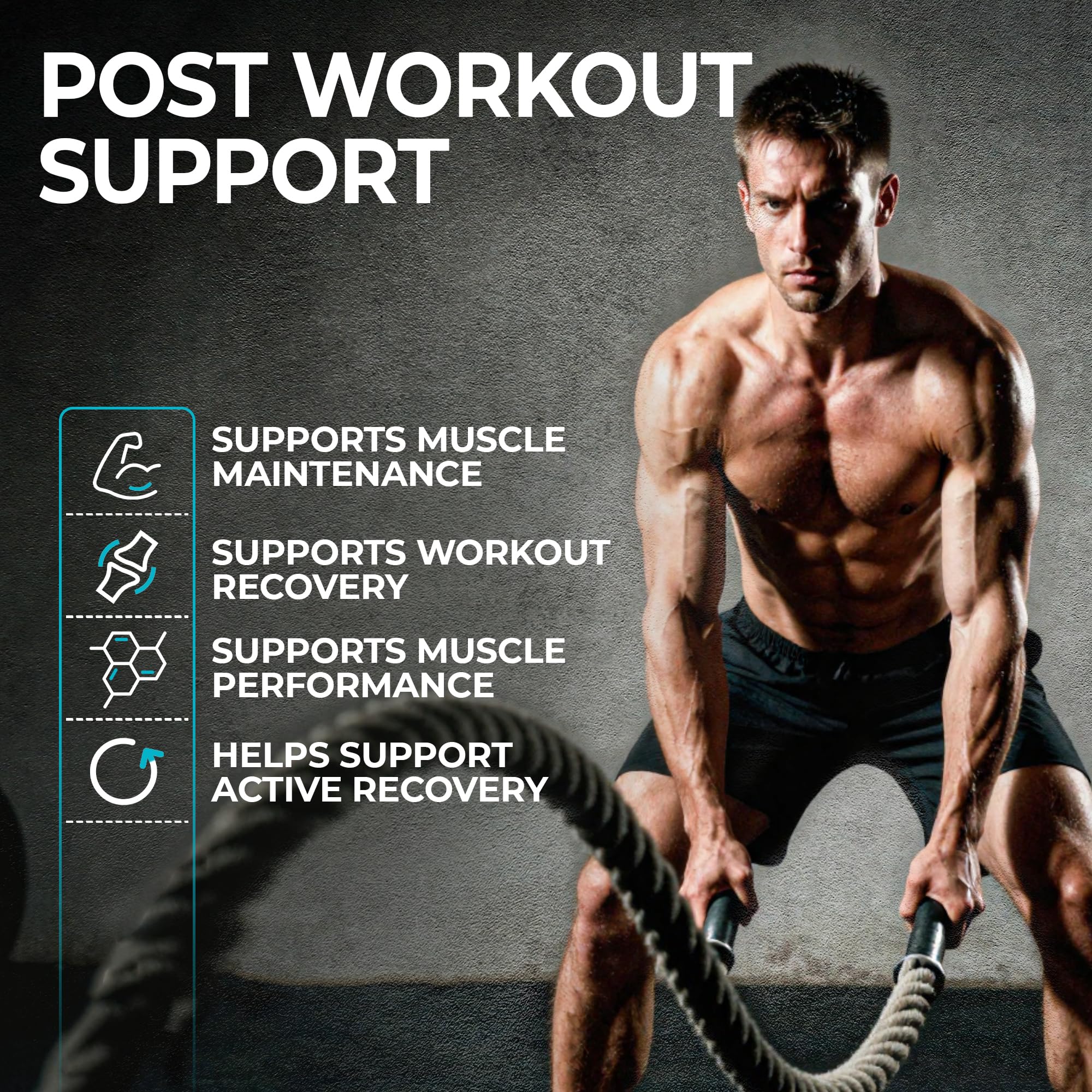 Gummies on workout mat imply support for performance during training.