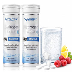TEATTY H2 tablets bottle front for hydration and recovery routines