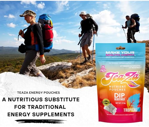 TeaZa Dipping Alternative to Tobacco shows healthier habit replacement