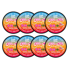 TeaZa Energy Pouches Tropical Pineapple Mango Citrus pack boosts energy without tobacco