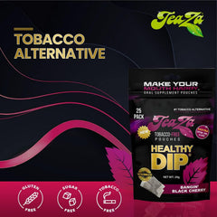TeaZa Bangin' Black Cherry is gluten-free and vegan for inclusive use