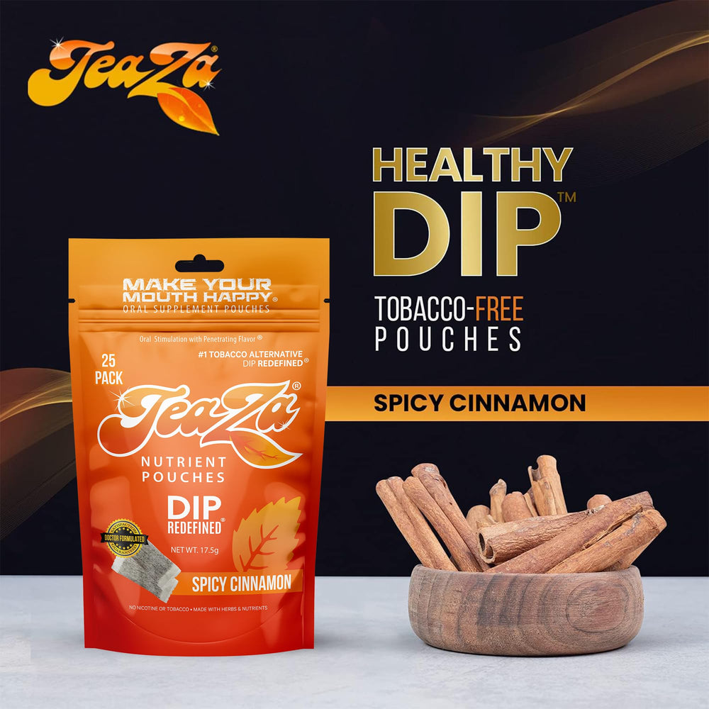 TeaZa natural ingredients like green tea and cinnamon.
