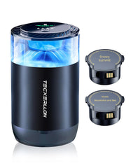 TECXERLLON smart car air freshener diffuser mist light for quick cabin refresh.