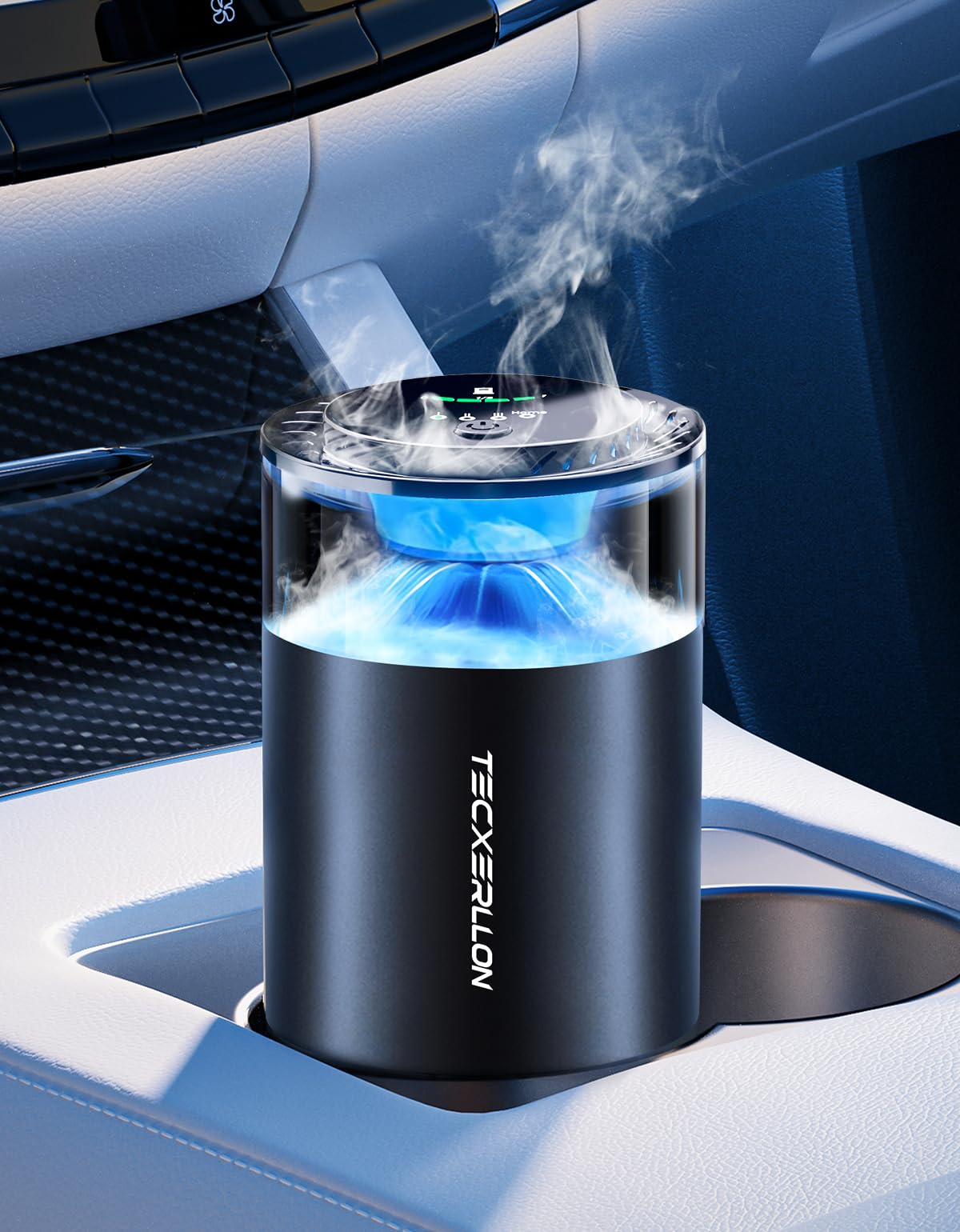 TECXERLLON woody-elegance diffuser for a crisp woody aroma in rides.