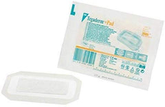 Tegaderm PlusPad film dressing with non-adherent pad for gentle wound care.