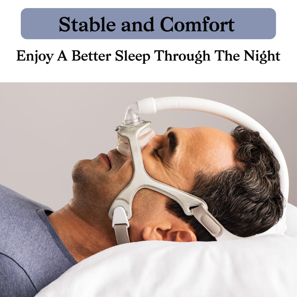 Tegneo CPAP headgear replacement strap easy attachment and adjustability
