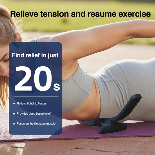 Telyora Psoas Release Tool iliacus pressure helps support hip mobility.