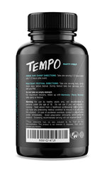 Tempo electrolyte-recovery mineral blend bottle emphasizes hydration and replenishment