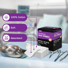 TenderGentle case packaging displaying 4000 pads for bulk medical use.