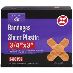TenderGentle adhesive bandage case 2400 for easy on-the-go minor wounds