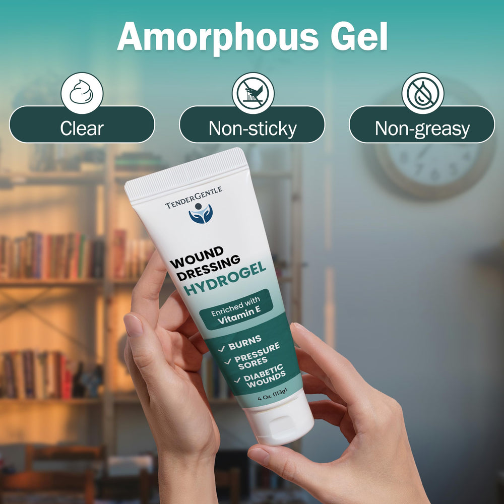 Fragrance-free TenderGentle hydrogel suitable for sensitive skin and daily use.