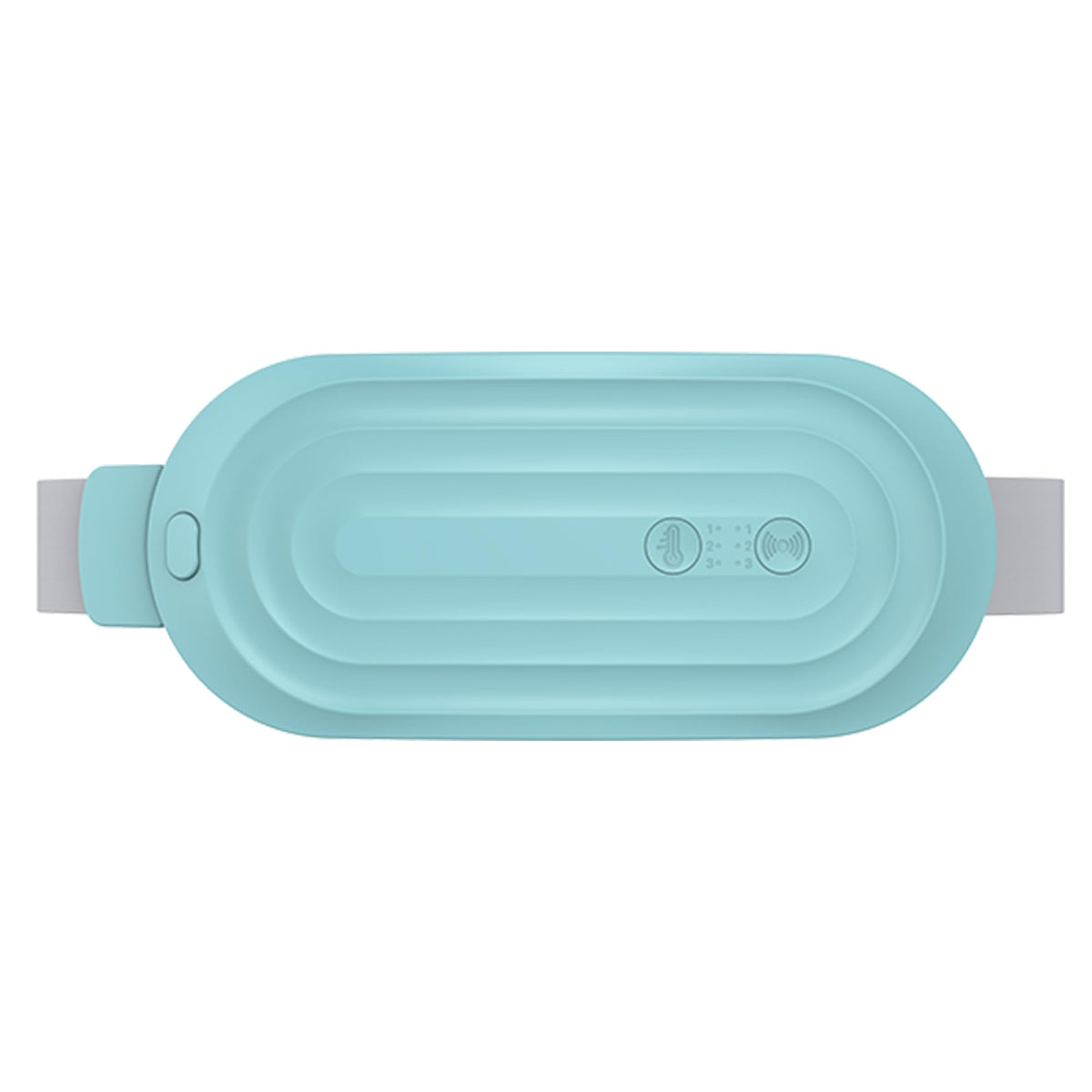TensCare OVA Therma Belt demonstrates wearable design for discreet cramps relief under clothing.