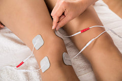 TensCare Perfect TENS knee use supports targeted therapy during activity and recovery