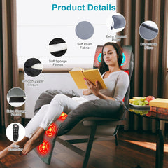 TeqHome heat therapy with three levels warms key areas for comfort