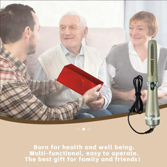 Terahertz Therapy Wand supports simple relaxing sessions at home, office, or on the go.