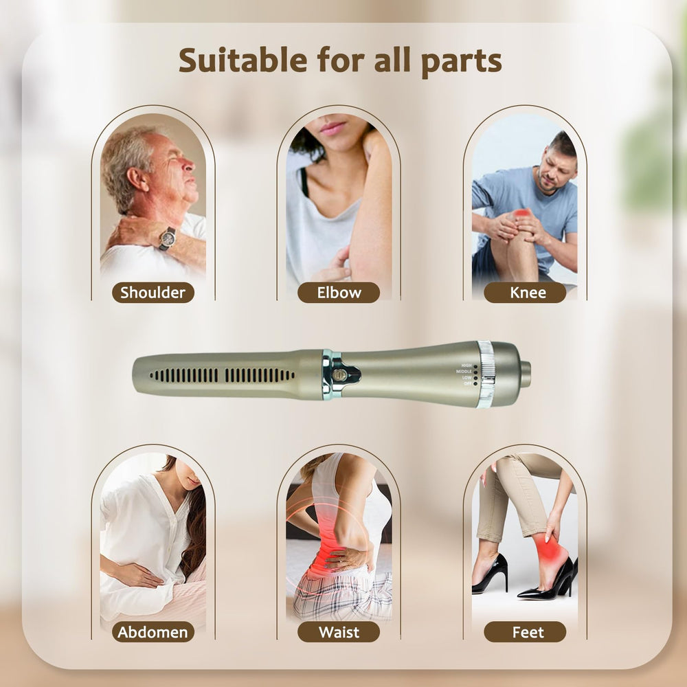 Terahertz Therapy Wand is portable for travel-friendly wellness sessions.