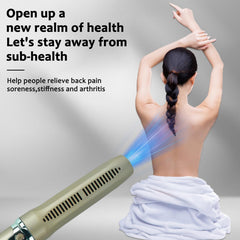 Terahertz Therapy Wand offers warm air and three heat levels for customizable comfort.