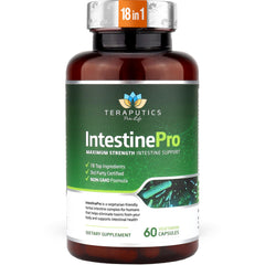 Teraputics IntestinePro bottle front for gut health support