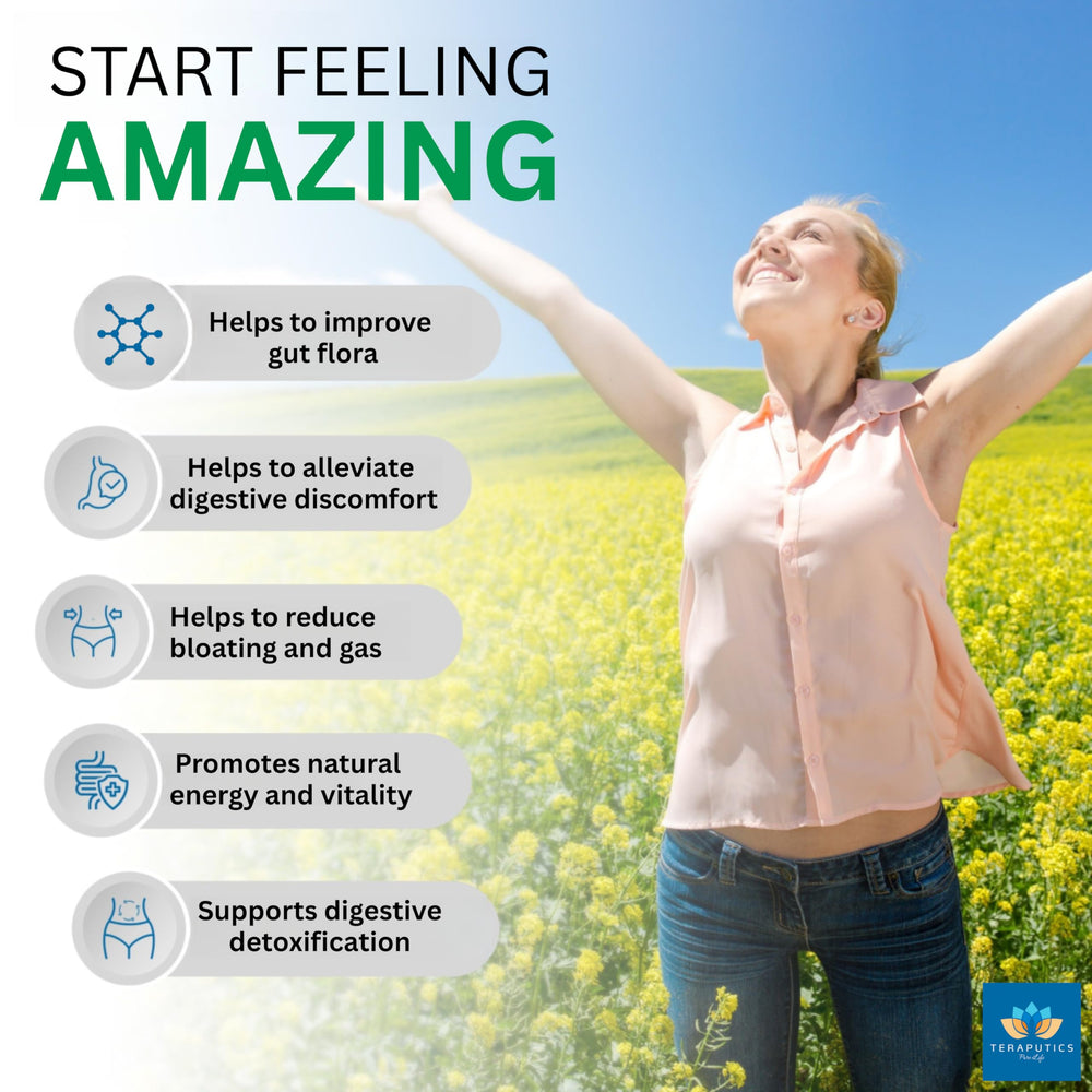 Teraputics IntestinePro ingredients list with 18 natural components