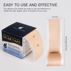 TEREZ & HONOR scar sheets support stretch marks and post-surgery recovery.