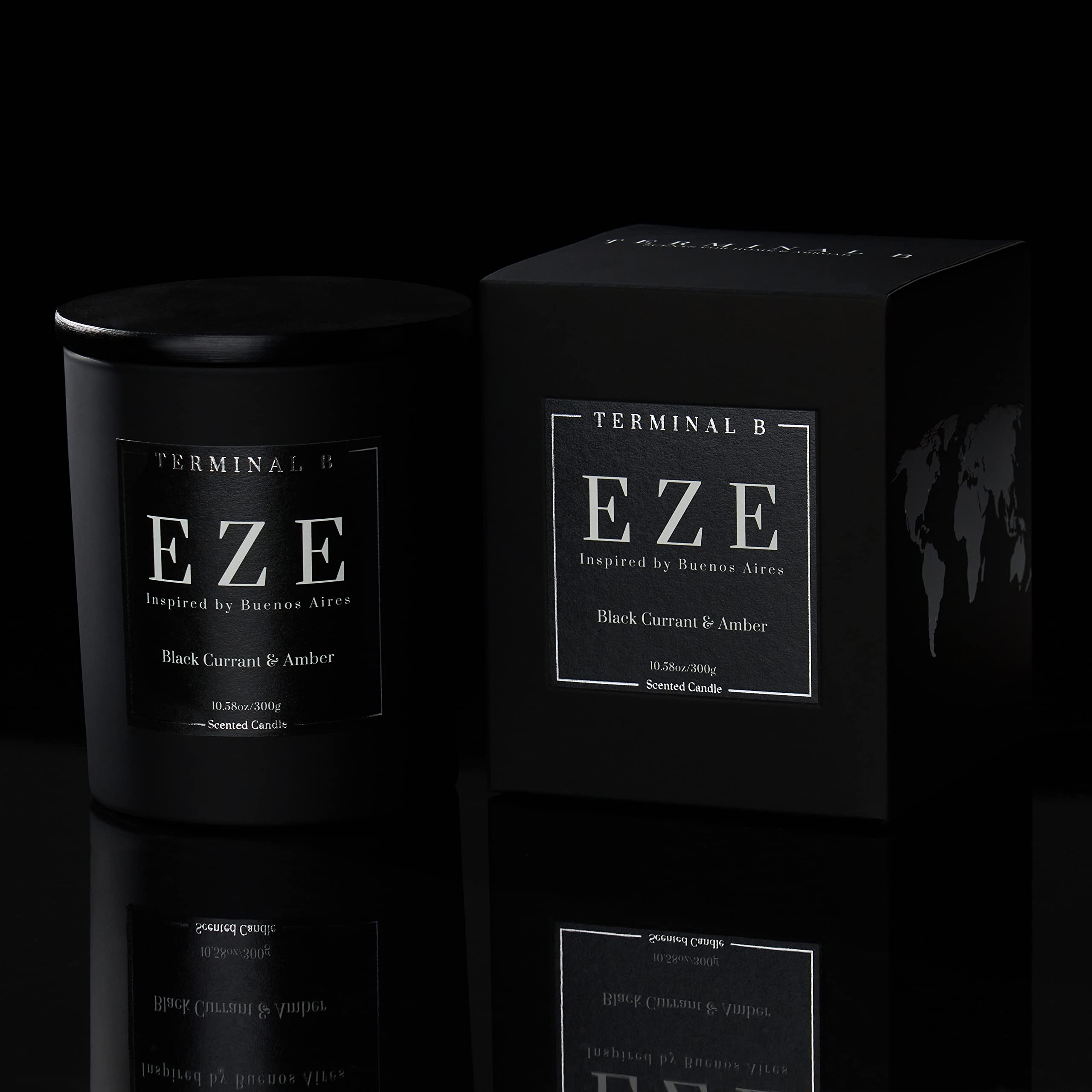 Terminal B EZE double-wick burn setup ensures even fragrance distribution