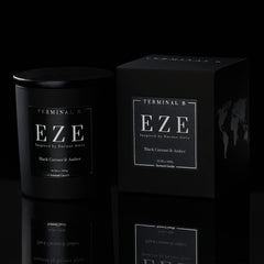 Terminal B EZE double-wick burn setup ensures even fragrance distribution