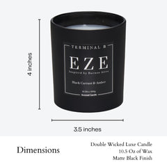Terminal B EZE hand-poured in Los Angeles reinforces quality craftsmanship
