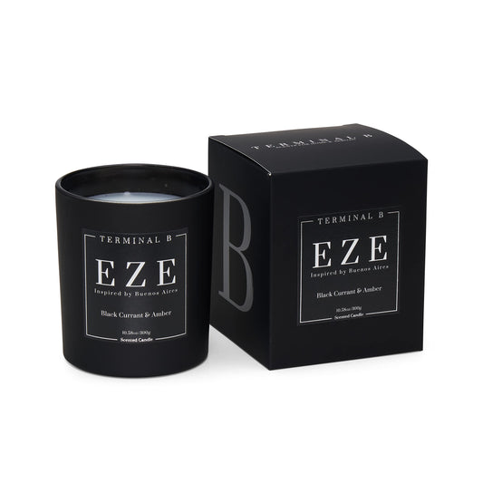 Terminal B EZE luxury candle vessel enhances modern decor with a refined glow