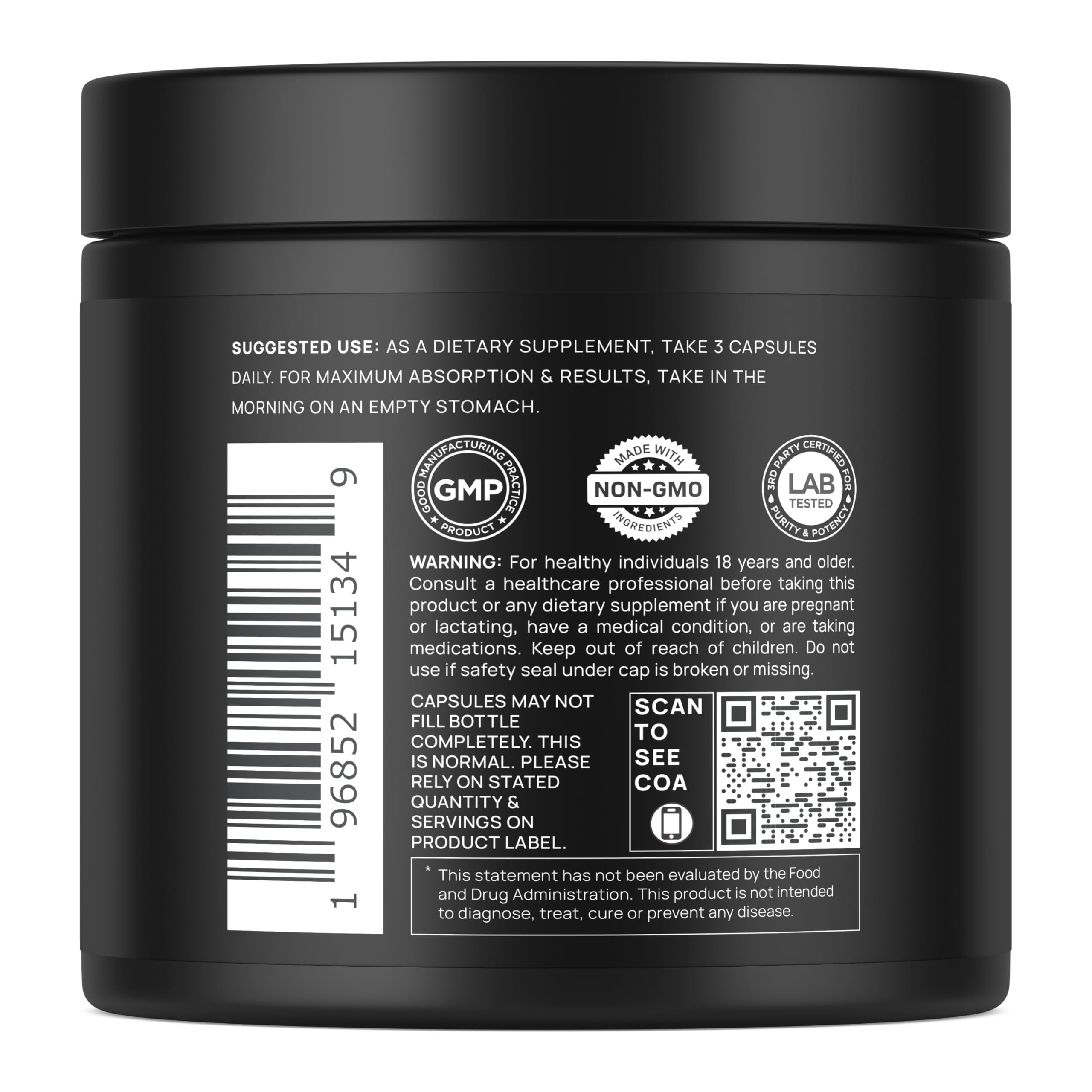 Terra Elmnt packaging box reflecting premium, non-GMO formulation.