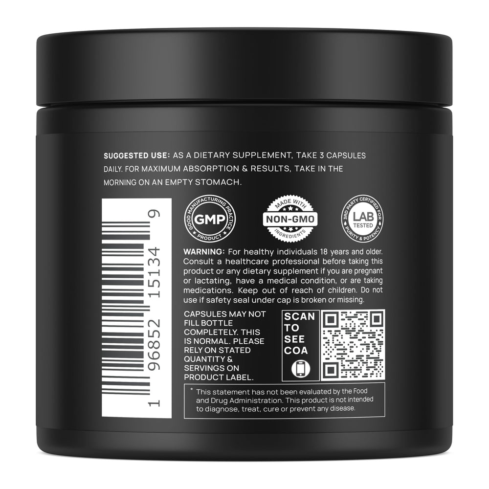 Terra Elmnt packaging box reflecting premium, non-GMO formulation.