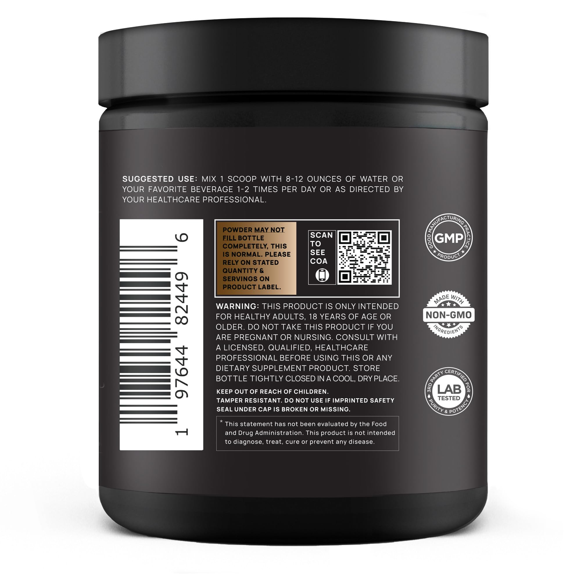 Terra Elmnt ashwagandha KSM-66 supports stress relief and wellness.