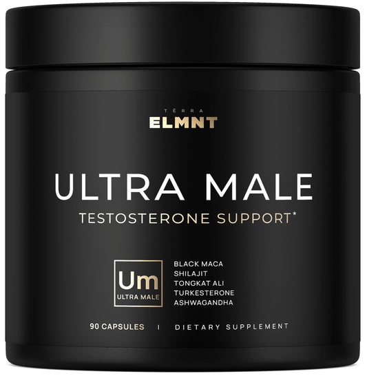 TERRA ELMNT ULTRA MALE bottle for daily energy support