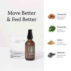 Terra Health Essentials liquid dropper for precise daily use.