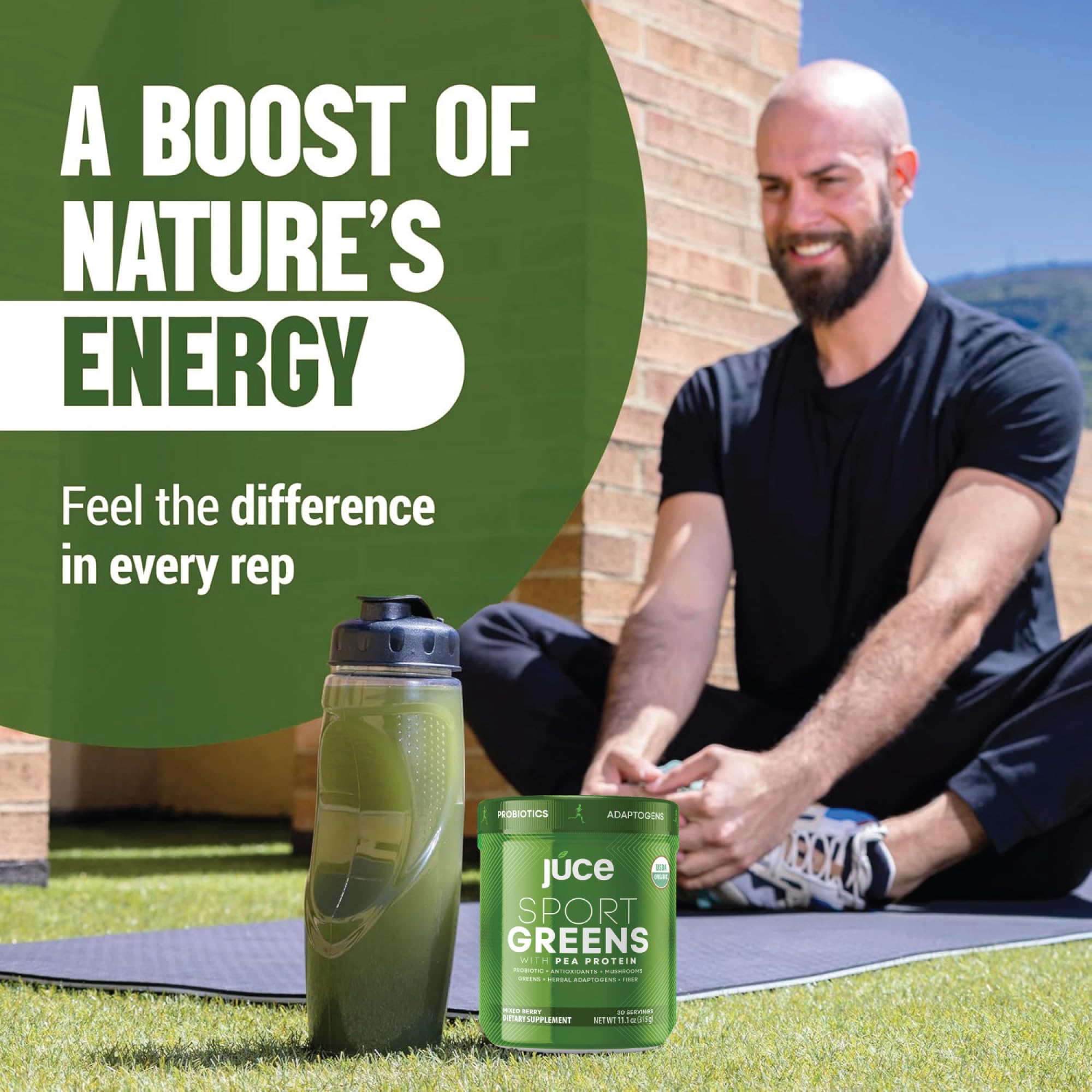 Terra Kai Juce SG7 daily routine image promotes balanced energy