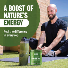 Terra Kai Juce SG7 daily routine image promotes balanced energy