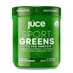 Terra Kai Juce SG7 label close-up highlighting organic certification and clean ingredients