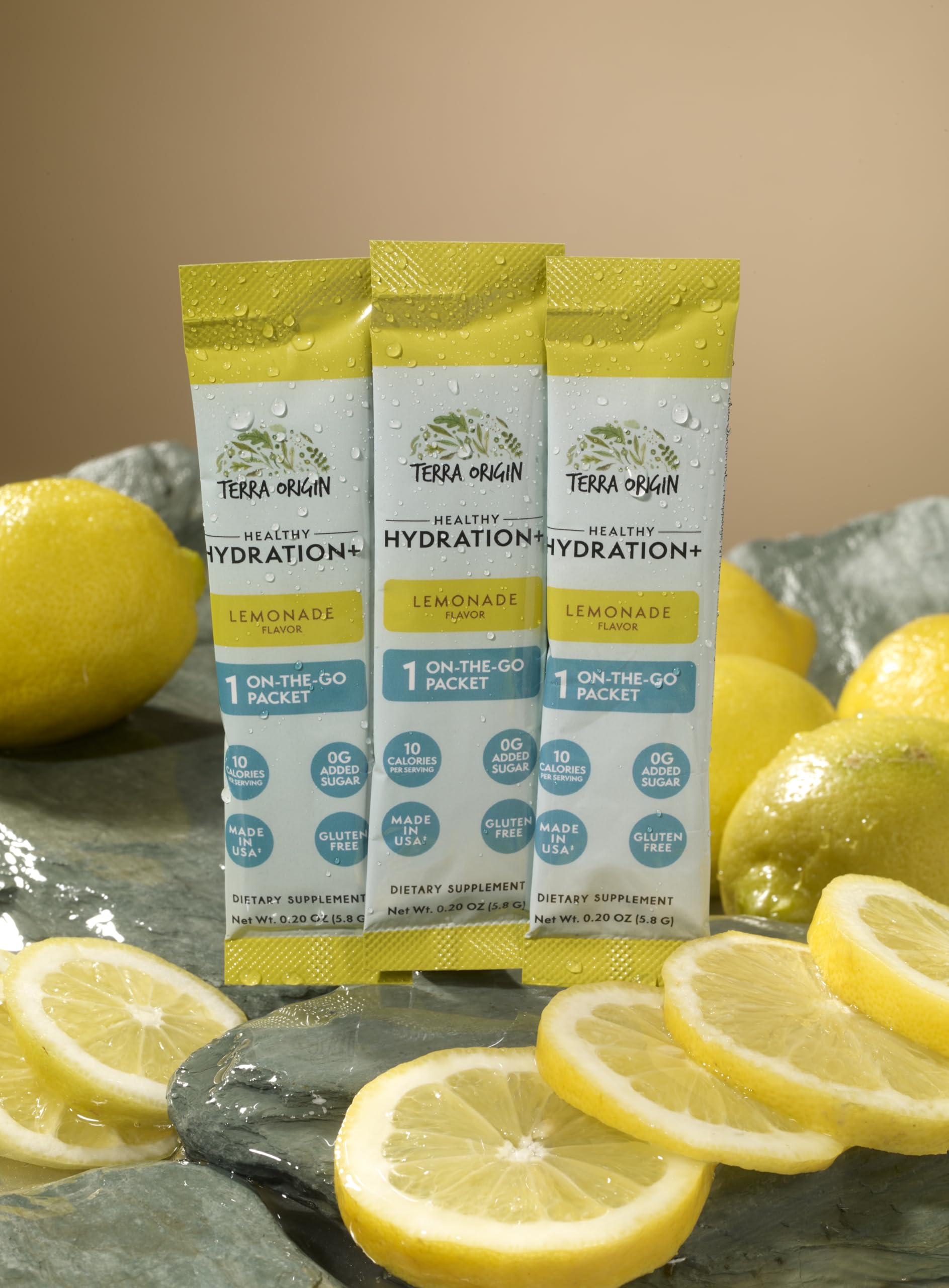 TERRA ORIGIN after-workout hydration scene illustrating quick rehydration and energy support.