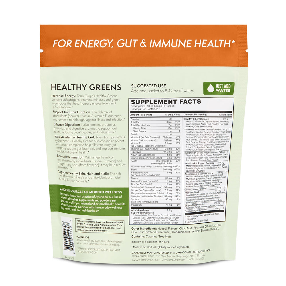 Terra Origin antioxidant superfoods mix supports immune-friendly wellness.