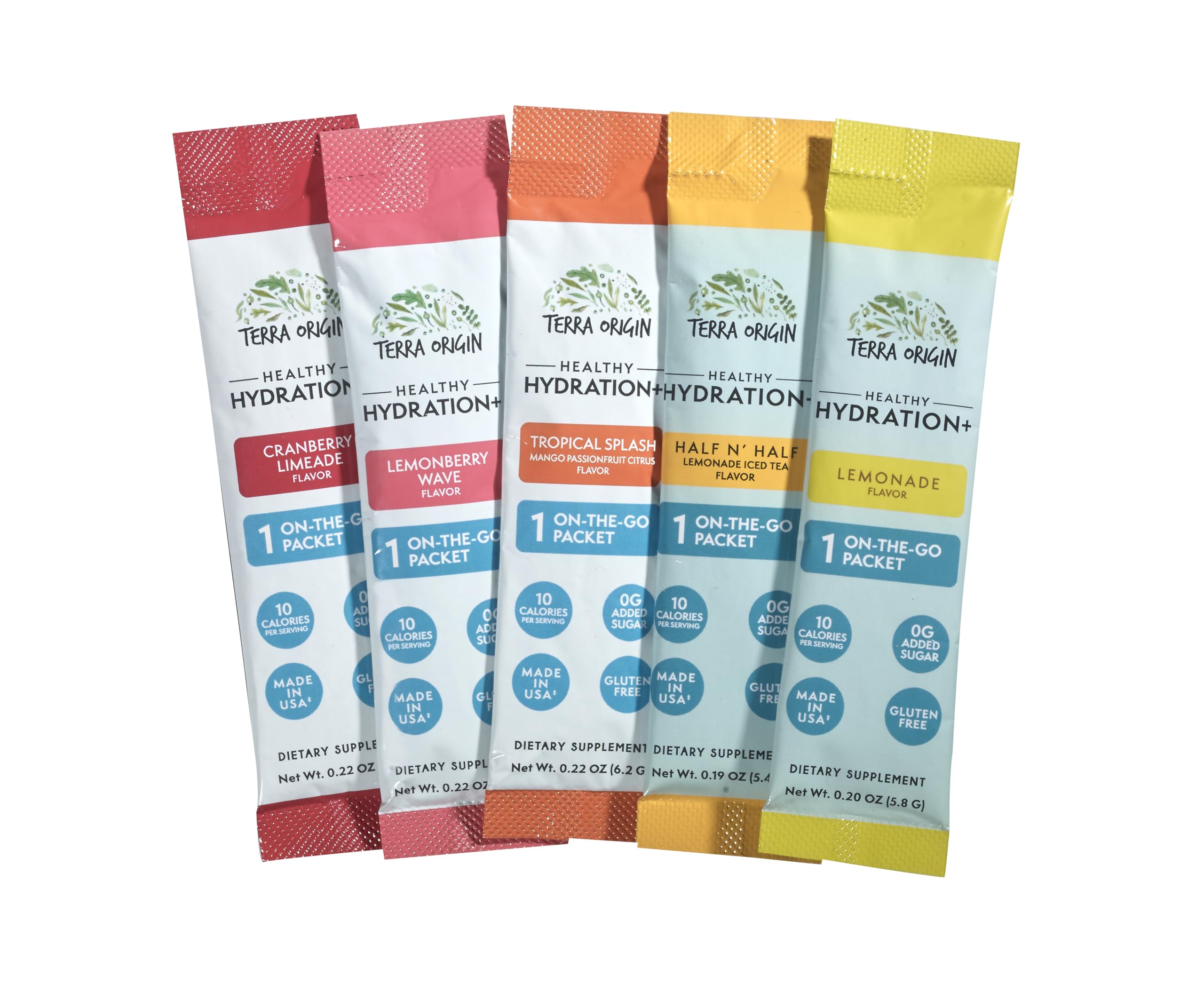 TERRA ORIGIN Gluten-free icon emphasizes dietary compatibility for sensitive diets.