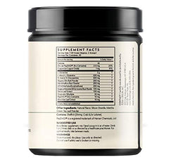 Terra Origin Healthy Gut Matcha powder with scoop for easy digestion-friendly use.