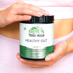 Terra Origin Healthy Gut shake ready-to-drink for gut-friendly daily energy