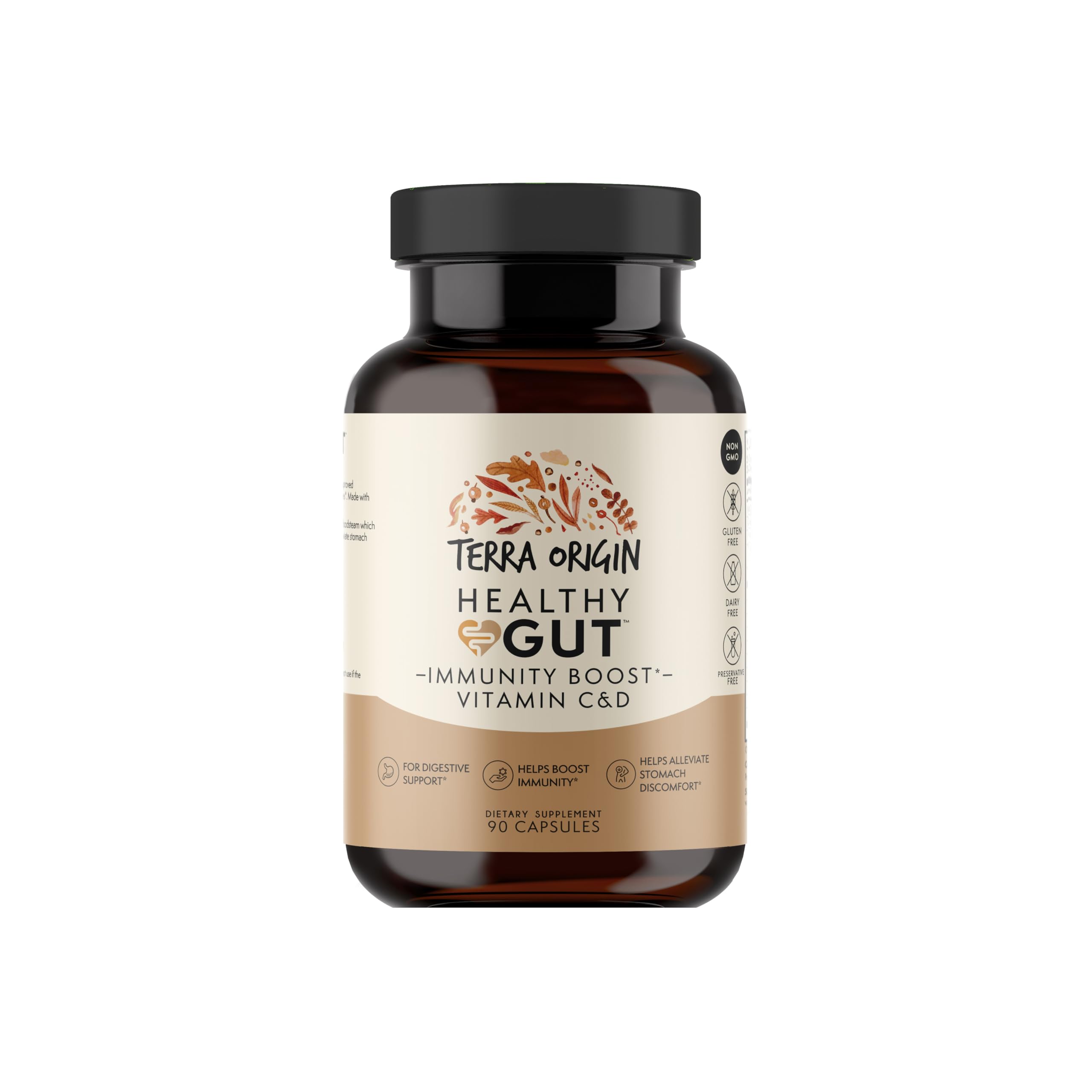 Terra Origin vitamin-c-d-immune-support close-up illustrating immune support potential.