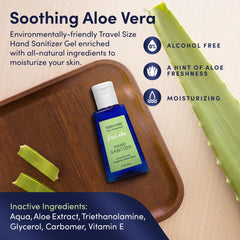 Terra Pure aloe vera vitamin E enriched gel promotes soft, conditioned hands