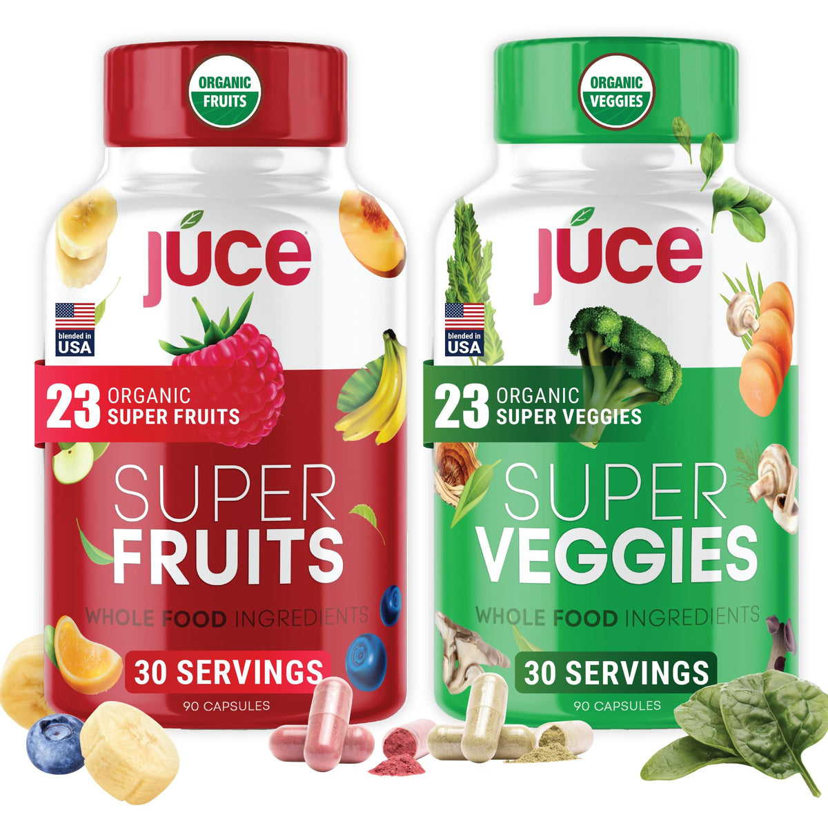 Terra Kai Juce Original Formula bottle for daily greens and fruits support